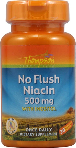 Comprar Thompson No Flush Niacin Mg Vegetarian Capsules