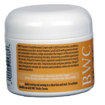 Beauty Without Cruelty, Creme Rejuvenescedor de Vitamina C com CoQ10 - 56 g - Image 3