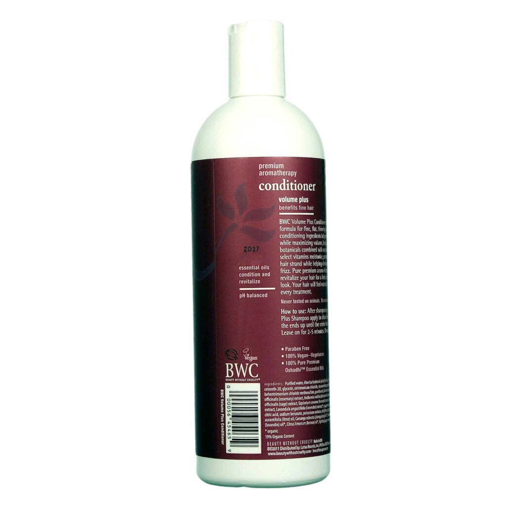 Condicionador Beauty Without Cruelty Mais Volume - 473ml: Cabelos Volumosos e Saudáveis - Imagem 3