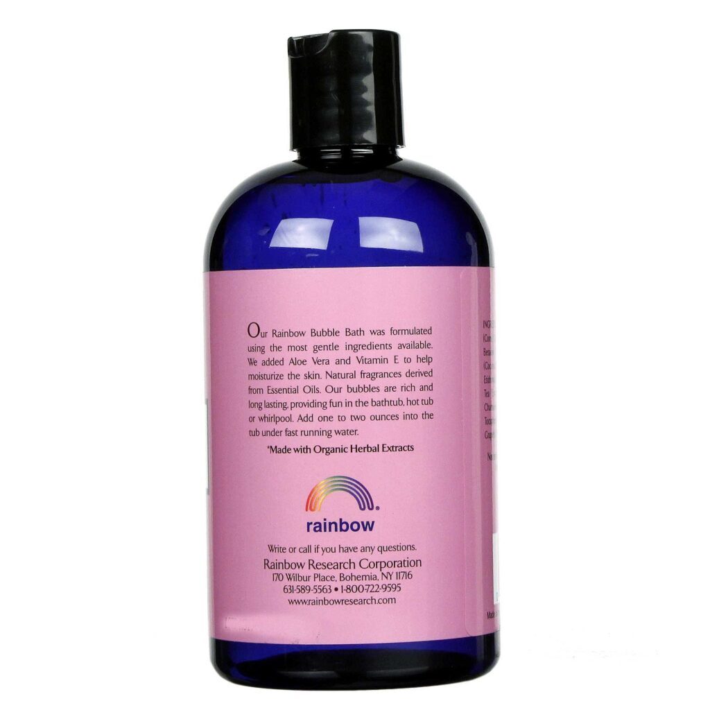 Rainbow Research Banho de Espuma Lavanda e Camomila 360ml: Relaxamento Profundo para o Brasil - Imagem 2