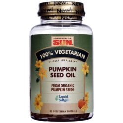 Health From the Sun Óleo de Semente de Abóbora Orgânica 90 Cápsulas Vegetarianas - Bem-Estar Geral