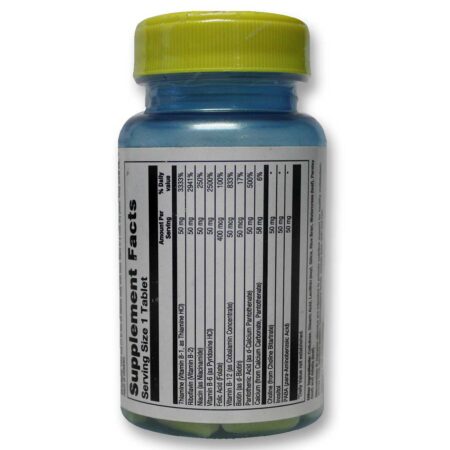 Nature's Life, B-Complexo 50 mg - 50 Tabletes - Image 2