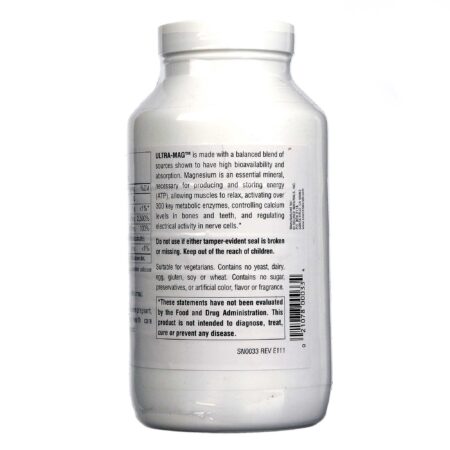 Source Naturals, Ultra Mag™ - 240 Tabletes - Image 3