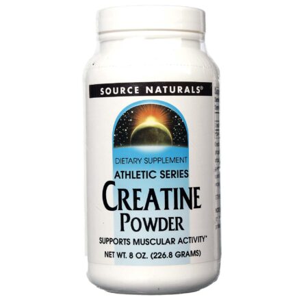 Source Naturals, Creatina em Pó - 226,8g (8 oz)