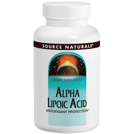 Source Naturals, Ácido alfa-lipóico 100 mg - 120 Tabletes