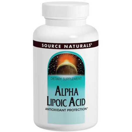 Source Naturals, Ácido alfa-lipóico 50 mg - 100 Tabletes