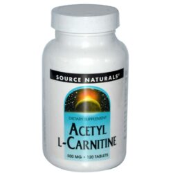 Source Naturals Acetil L-Carnitina 500mg: Energia e Foco para o Seu Dia a Dia