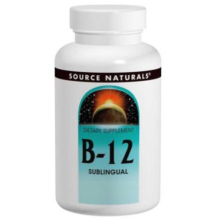 Source Naturals, Vitamina B-12 Sublingual 2000 mcg - 100 Tabletes