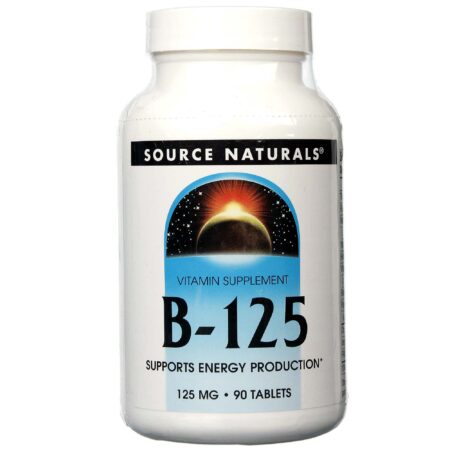 Source Naturals, Complexo B-125 - 90 Tabletes