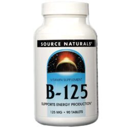 Source Naturals Complexo B-125: Energia e Bem-Estar com Vitaminas B para o Seu Dia a Dia no Brasil