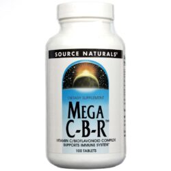 Source Naturals Mega CBR 100 Tabletes: Energia e Bem-Estar em Dose Máxima