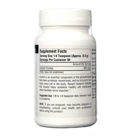 Cristais de Inositol Source Naturals 57g: Equilíbrio e Bem-Estar Natural - Imagem 2