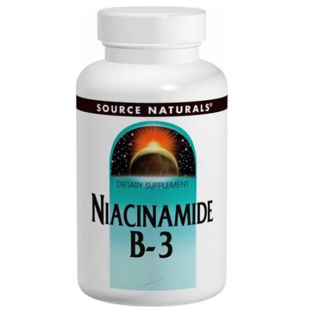 Source Naturals Niacinamida 1500 mg de vitamina B-3 100 Tabletes