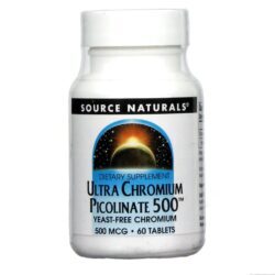 Picolinato de Cromo 500mcg Source Naturals: Controle da Glicose e Aceleração do Metabolismo no Brasil