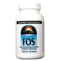 Source Naturals FOS Fructoligosacarídeos 100 Tabletes - Saúde Intestinal e Bem-Estar no Brasil