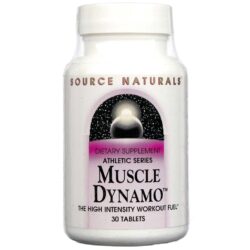 Source Naturals Muscular Dynamo 30 Tabletes: Energia e Recuperação para o Seu Treino