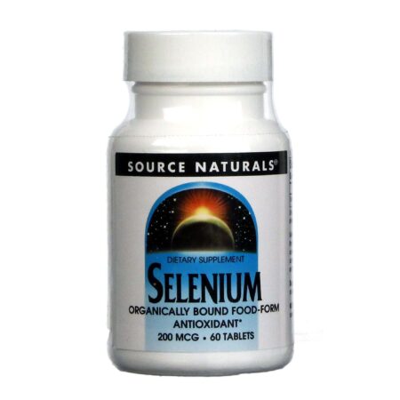 Source Naturals Selênio 200 mcg 60 Tabletes