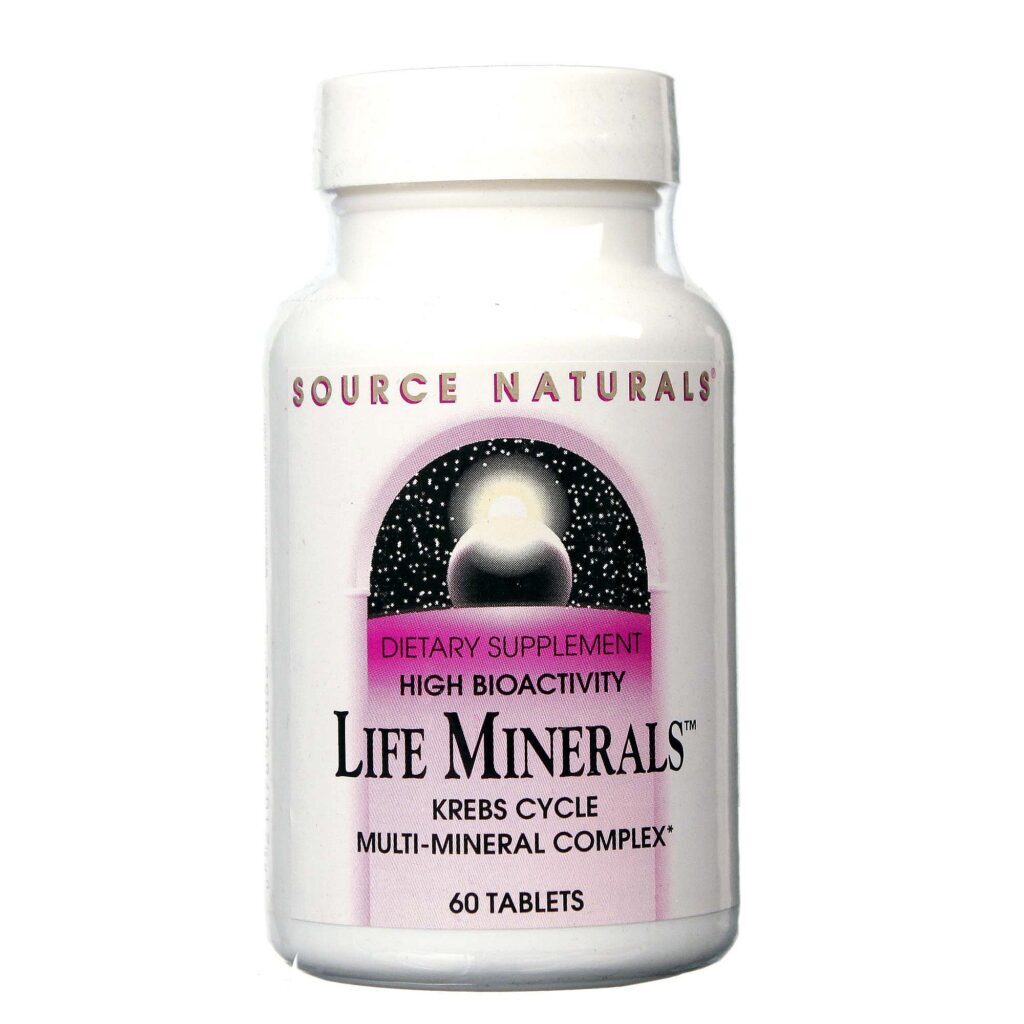 Source Naturals Vida Minerais 60 Tabletes: Seu Aliado Diário para Vitalidade e Bem-Estar no Brasil