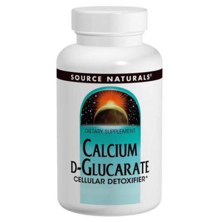 Source Naturals, D-Glucarato de Cálcio 124 mg - 120 Tabletes