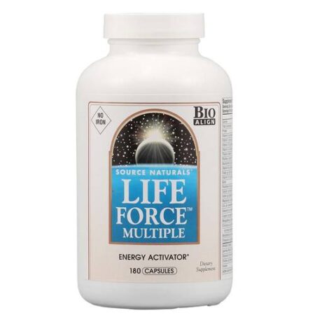 Source Naturals Life Force Multiple, ferro 30 Tabletes