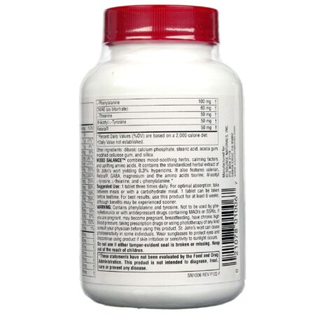 Source Naturals, Mood Balance™ Suporte Emocional - 45 Tabletes - Image 3