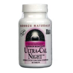 Source Naturals Ultra-Cal Night™: Relaxamento e Sono Reparador - 60 Comprimidos
