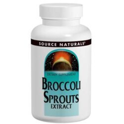 Source Naturals Extrato de Brócolis 120 mg - Potencializador de Saúde Natural (60 Tabletes)