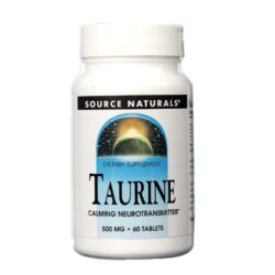 Source Naturals Taurina 500mg: Energia e Bem-Estar para o Dia a Dia Brasileiro