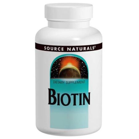 Source Naturals, Biotina 5 mg - 120 Tabletes