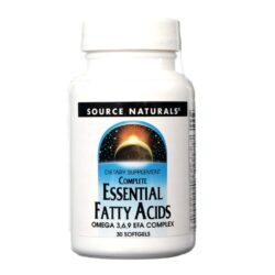 Source Naturals Ácidos Graxos Essenciais 30 Géis - Saúde e Bem-Estar para Você