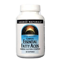 Source Naturals Ácidos Graxos Essenciais Ômega 3, 6, 9 - 60 Géis Para Saúde Completa