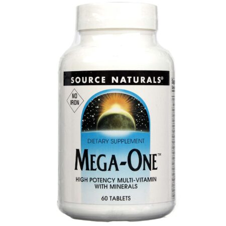 Source Naturals, Mega-One Múltiplas - 60 Tabletes