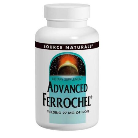 Source Naturals, Ferrochel Avançado - 180 Tabletes