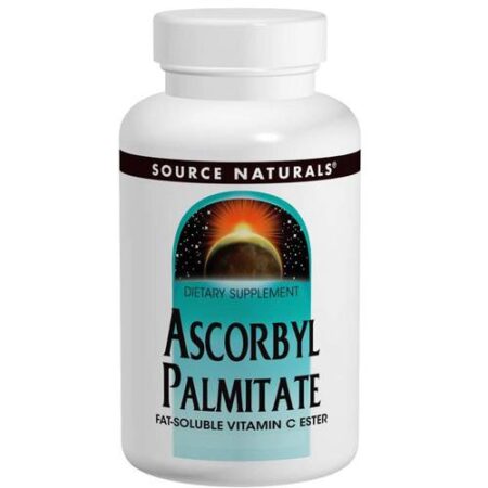 Source Naturals, Palmitato de Ascorbil - 180 Cápsulas