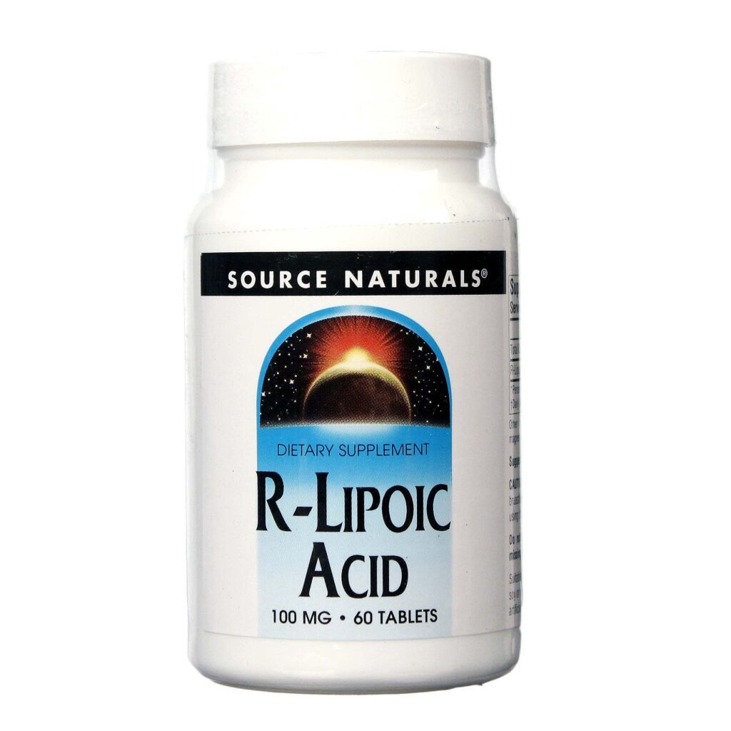 Source Naturals R-Lipóico 100mg - Antioxidante Potente para sua Saúde e Bem-Estar