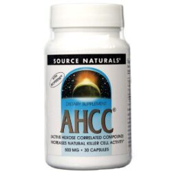 Source Naturals AHCC® 500mg com Bioperine® 30 Cápsulas - Seu Aliado Natural para Imunidade e Bem-Estar