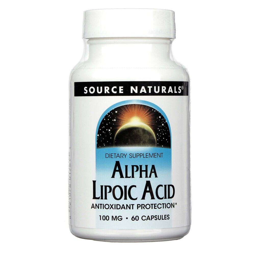 Source Naturals Ácido Alfa Lipóico 100mg - Antioxidante Poderoso para sua Saúde e Bem-Estar no Brasil