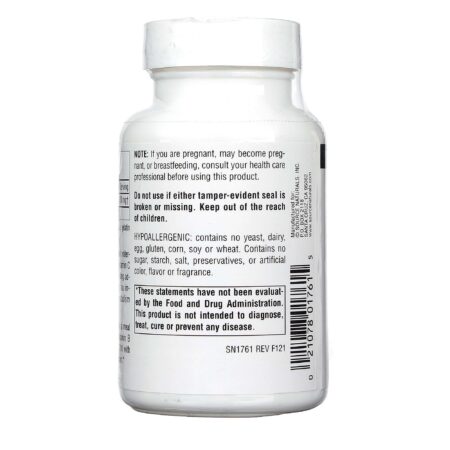 Source Naturals, Ácido Alfa Lipóico - 100 mg - 60 cápsulas - Image 2