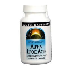 Ácido Alfa-Lipóico 300mg Source Naturals - 60 Cápsulas: Poder Antioxidante Potente