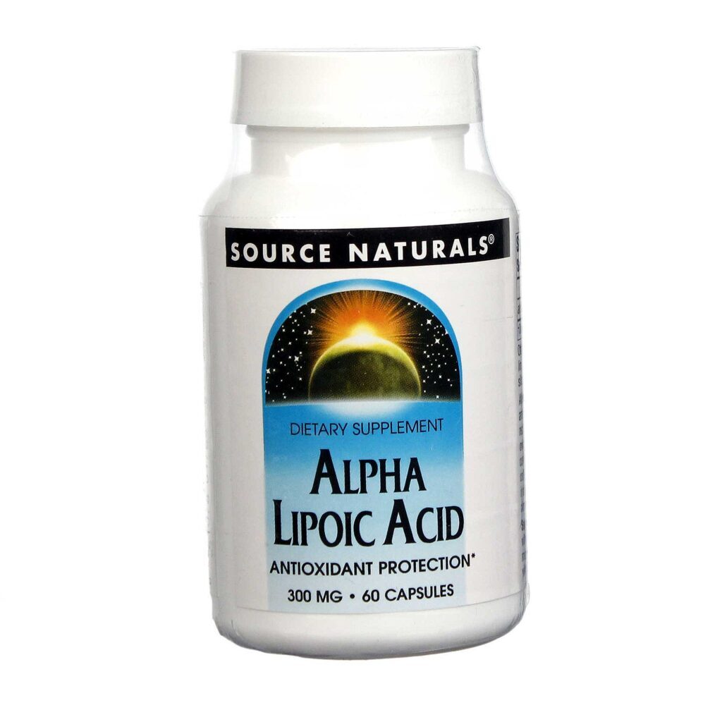 Ácido Alfa-Lipóico 300mg Source Naturals - 60 Cápsulas: Poder Antioxidante Potente