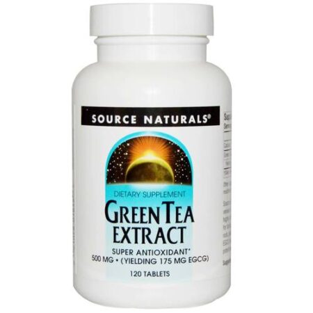 Source Naturals, Extrato de Chá Verde 175 mg EGCG 500 mg - 120 Tabletes