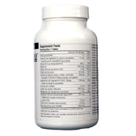 Source Naturals Ultra Cal Noite w / Vitamina K 120 Tabletes - Image 2