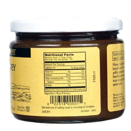 Honey Gardens, Mel Cru do Norte - 1 lb (454g) - Image 2