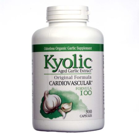 Kyolic, Fórmula Kyolic® I00 Extrato de Alho Cardiovascular - 300 Cápsulas