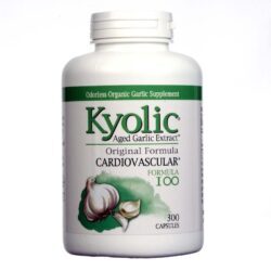 Kyolic Fórmula I00 Extrato de Alho Cardiovascular - 300 Cápsulas para Saúde do Coração
