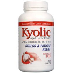Kyolic Fórmula 101 Extrato de Alho com Levedura - 200 Tabletes: Saúde e Bem-Estar Natural