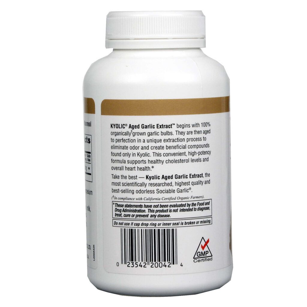 Kyolic Kyolic Reserve 600 mg - 120 Cápsulas: Saúde do Coração e Bem-Estar - Imagem 3