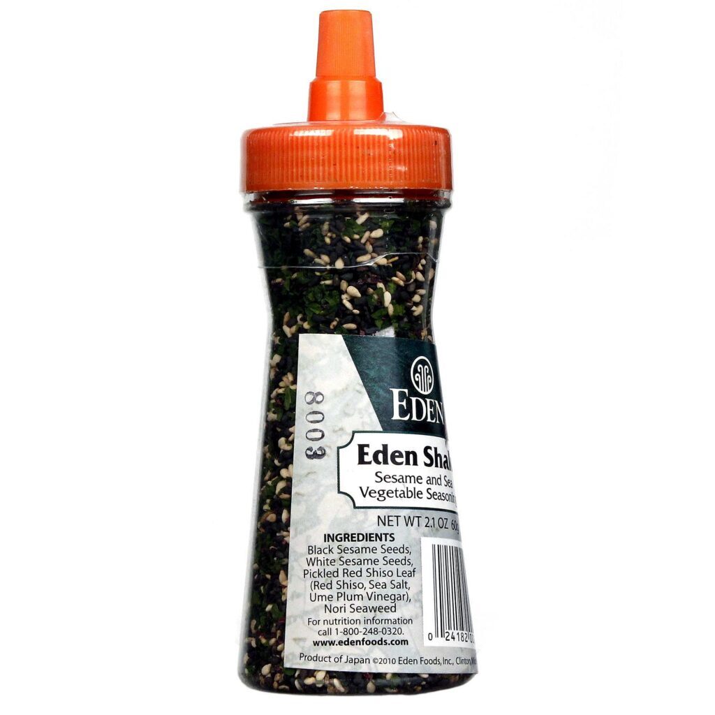 Eden Foods Tempero de Gergelim e Vegetais Marinhos 60g - Sabor e Nutrição Saudável - Imagem 2