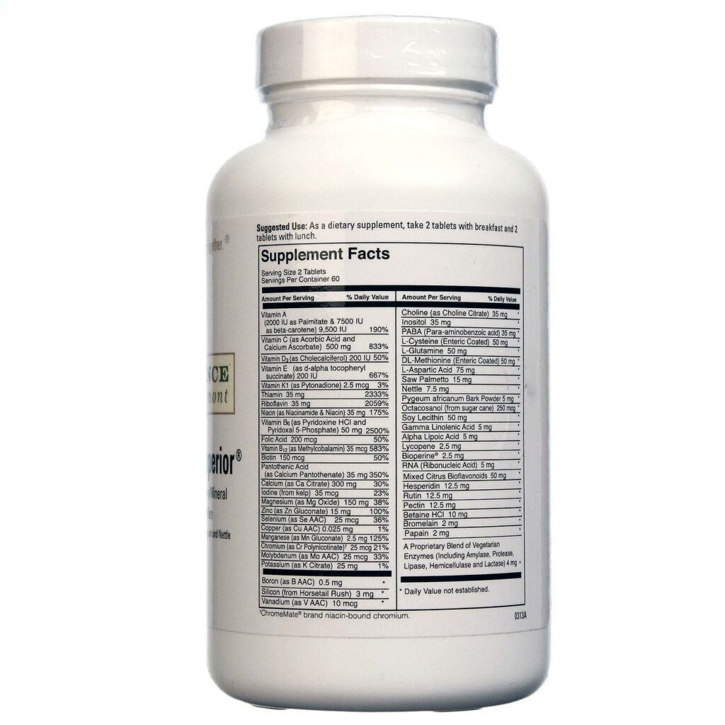 Food Science of Vermont Superior 120 Tabletes: Energia e Vitalidade para Homens no Brasil - Imagem 2