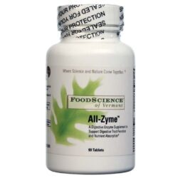 Food Science of Vermont All-Zyme™ - 90 Tabletes: Digestão e Nutrição Avançada